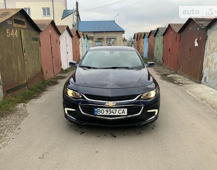 Chevrolet Malibu 2016 года