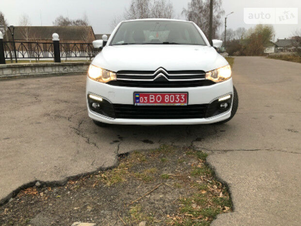 Citroen C-Elysee 2018 года