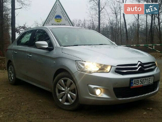 Citroen C-Elysee 2015 года