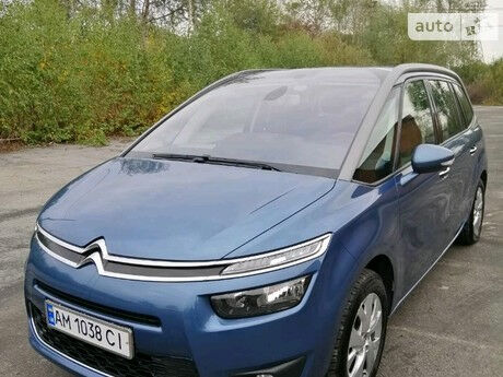 Ситроен Гранд С4 Пикассо 2014 года Citroen Grand C4 Picasso 2014 года