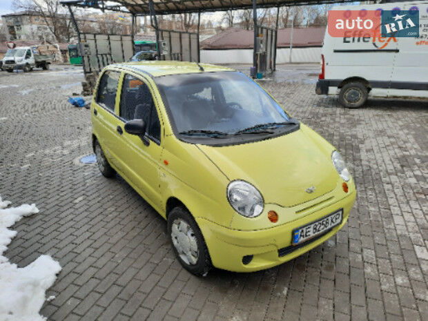 Дэу Матиз 2008 року Daewoo Matiz 2008 року