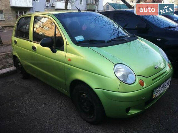 Daewoo Matiz 2007 года