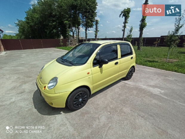 Дэу Матиз 2007 года Daewoo Matiz 2007 года