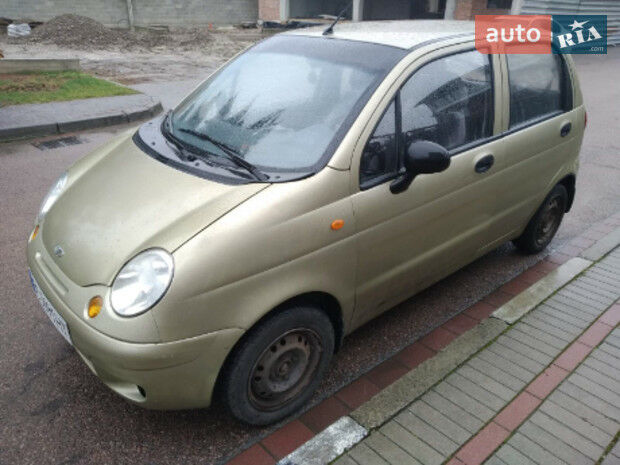 Daewoo Matiz 2009 года