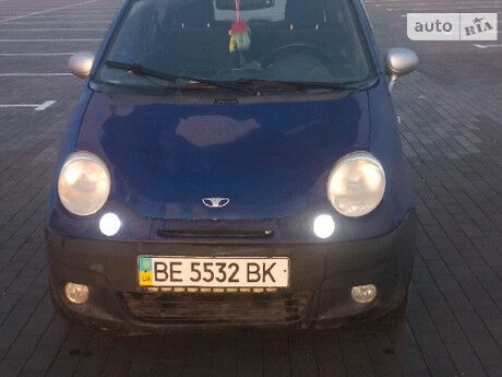 Дэу Матиз 2007 року Daewoo Matiz 2007 року