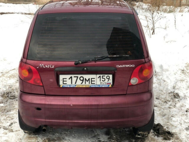 Daewoo Matiz 2007 года