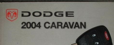 Dodge Caravan 2004 года