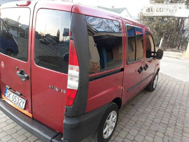 Fiat Doblo пасс. 2002 года