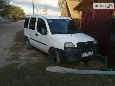 Fiat Doblo пасс. 2001 года