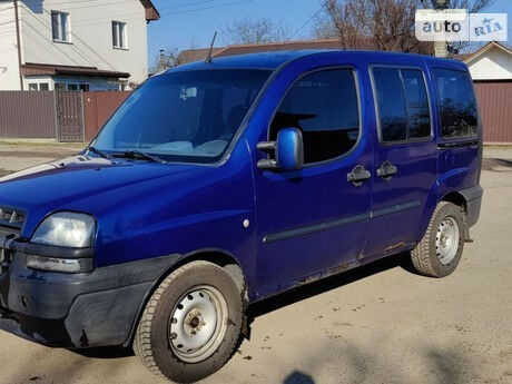 Фиат Добло пасс. 2004 года Fiat Doblo пасс. 2004 года