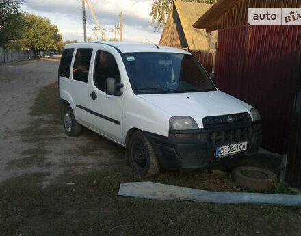 Fiat Doblo пасс. 2001 года