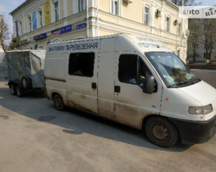 Фото на отзыв с оценкой 5 о Fiat Ducato груз. 2000 году выпуска от автора "Юра" с текстом: дуже гане авто. запчастини не всі гроші світу,двигун дуже  витривалий,Кпп міняв по своїй вині,від...