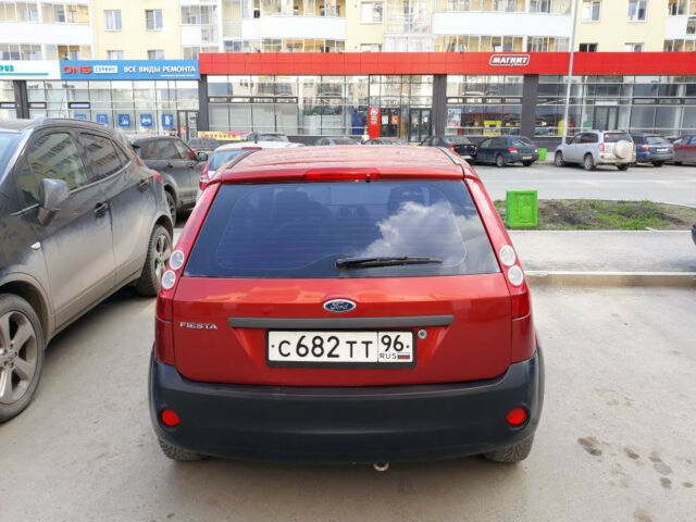 Ford Fiesta 2007 года