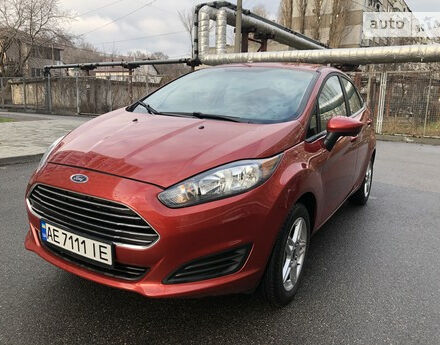 Ford Fiesta 2018 года