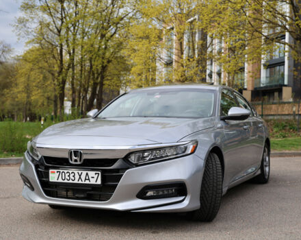 Фото на відгук з оцінкою 5   про авто Honda Accord 2019 року випуску від автора “zambro” з текстом: Прекрасный авто для семьи, намного интереснее и приятнее Camry. По опциям есть все необходимое, м...