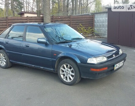 Фото на отзыв с оценкой 3.6 о Honda Concerto 1991 году выпуска от автора "Владимир" с текстом: Хороший автомобиль. За 17 лет эксплуатации ни разу не подвел. Двигатель d16a9 131л.с., вместитель...