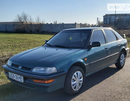 Фото на отзыв с оценкой 4.2 о Honda Concerto 1992 году выпуска от автора "Михаил" с текстом: хороший японец. Авто с Гуром и комфортное для города.По запчастям недорогой.Реальная иномарка по ...