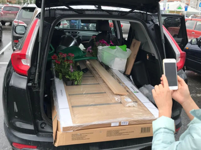 Honda CR-V 2017 года