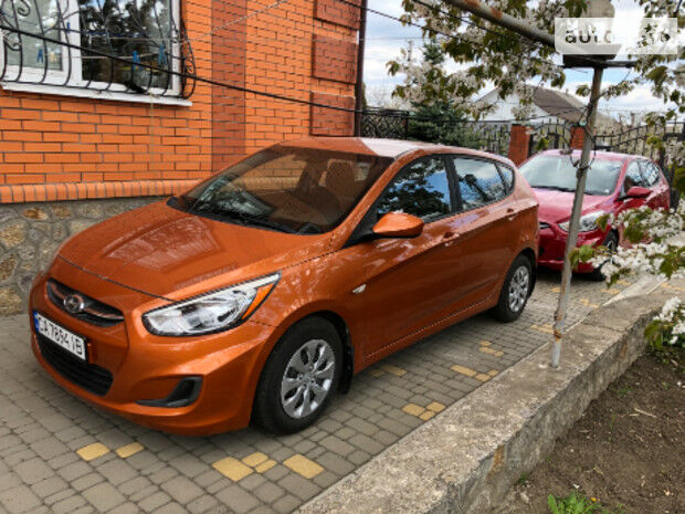 Hyundai Accent 2016 года