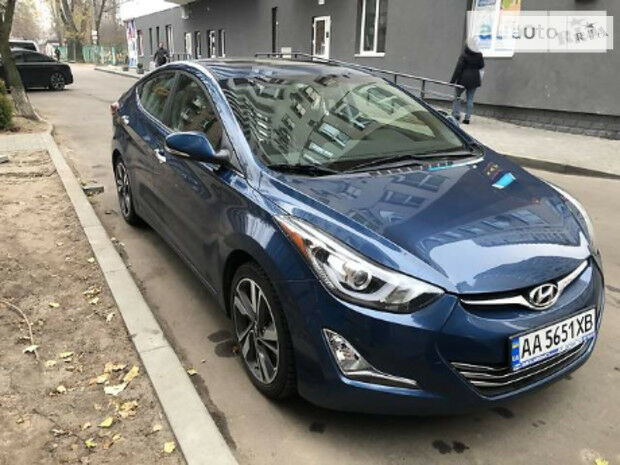 Hyundai Elantra 2014 года