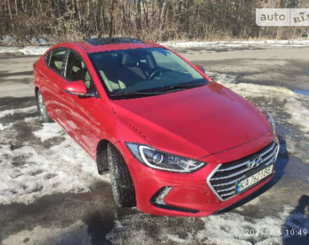 Hyundai Elantra 2016 года