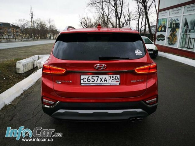 Hyundai Santa FE 2019 року