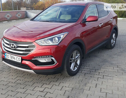 Hyundai Santa FE 2017 года