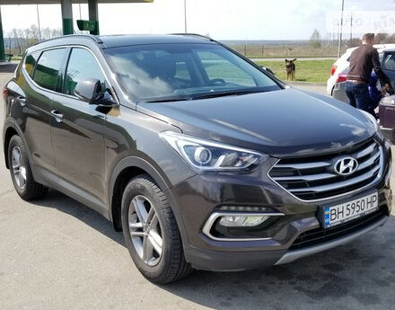 Hyundai Santa FE 2017 года