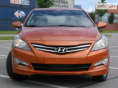 Хендай Соларис 2014 года Hyundai Solaris 2014 года