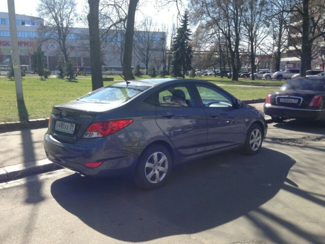 Hyundai Solaris 2011 года