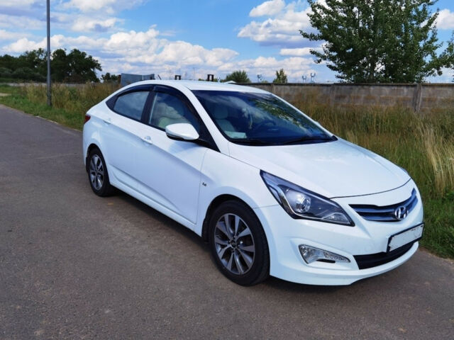 Хендай Соларис 2015 года Hyundai Solaris 2015 года