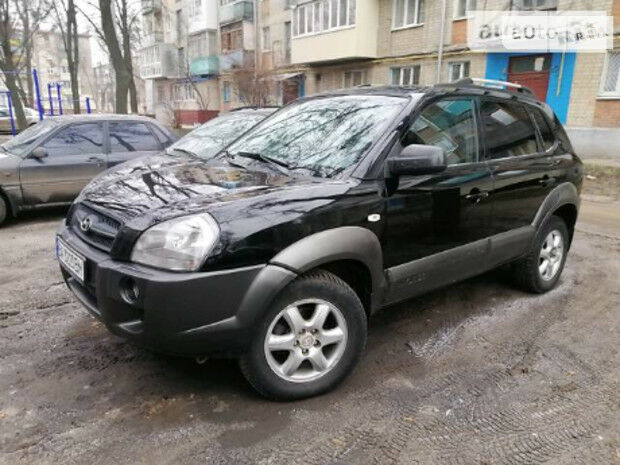 Hyundai Tucson 2004 года