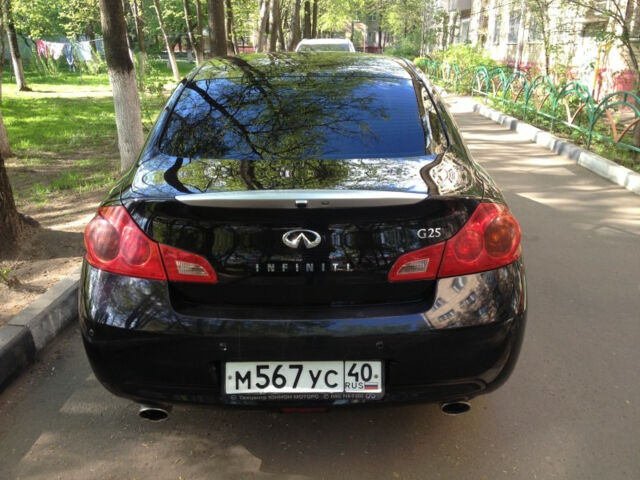 Infiniti G 2011 года