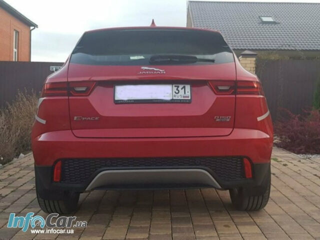 Jaguar E-Pace 2019 года