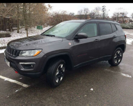 Фото на відгук з оцінкою 5   про авто Jeep Compass 2019 року випуску від автора “Александр” з текстом: Машина радует каждый день. Багажник мог бы быть побольше, но лично для меня этот момент не критич...