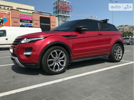 Land Rover Range Rover Evoque 2012 года