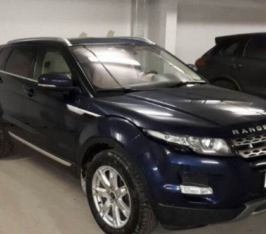 Land Rover Range Rover Evoque 2012 року