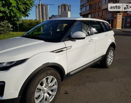 Land Rover Range Rover Evoque 2017 года