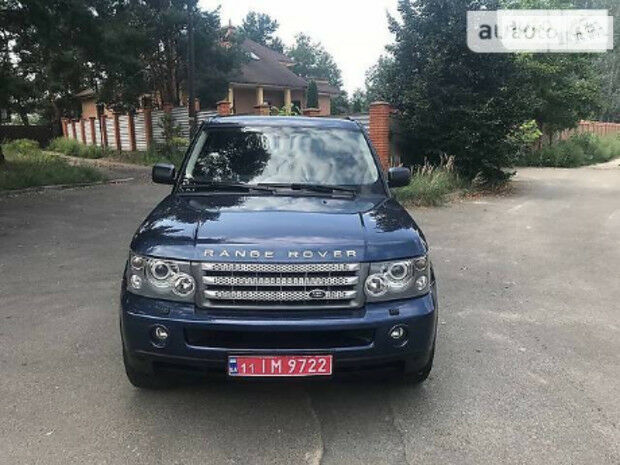 Land Rover Range Rover Sport 2007 года