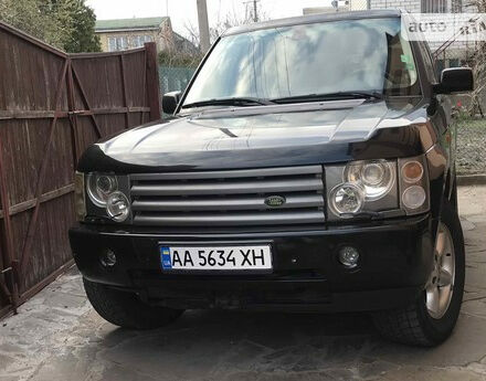 Land Rover Range Rover 2002 року