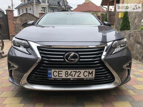 Лексус ЕС 2017 года Lexus ES 2017 года