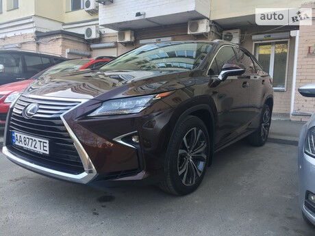 Lexus RX 2016 року