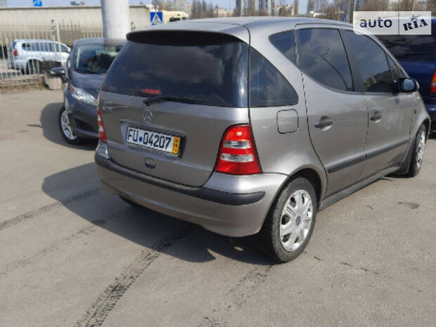 Mercedes-Benz A 160 2003 года