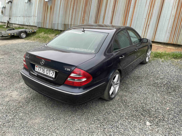 Mercedes-Benz E-Class 2002 года