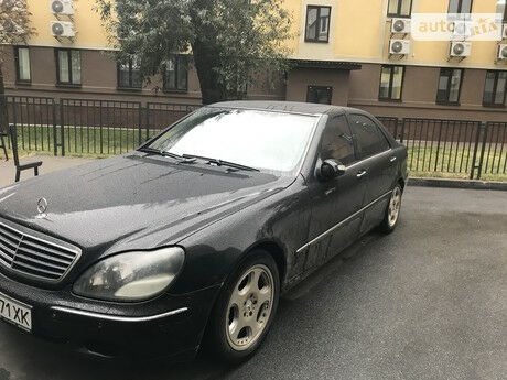 Mercedes-Benz S 500 2001 года