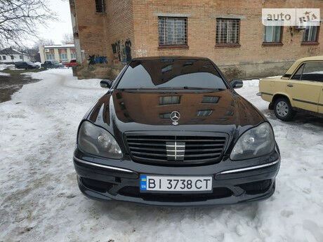 Mercedes-Benz S 55 AMG 2001 року