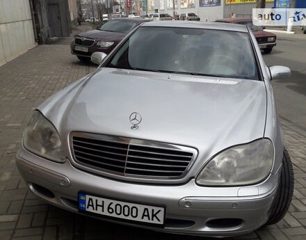 Mercedes-Benz S-Class 2002 года