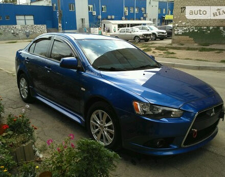 Фото на отзыв с оценкой 5 о Mitsubishi Lancer X 2012 году выпуска от автора "Алексей" с текстом: Користуюсь рік, проїхав 40 тис. Динамічний і швидкий автомобіль, 2 л бензин і автомат коробка зри...