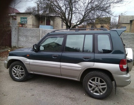 Фото на отзыв с оценкой 5 о Mitsubishi Pajero Pinin 2003 году выпуска от автора "Алексей" с текстом: Прекрасный, небольшой и надежный внедорожник. Если вовремя делать все то, и следить за газовой ус...