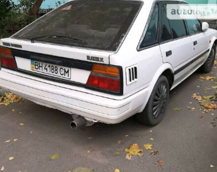 Фото на отзыв с оценкой 5 о Nissan Bluebird 1989 году выпуска от автора "Алёша" с текстом: Новая резина, мотор коробка в идеале, кузов не гнилой, лакокрасочно покрытие без вмятин и царапин